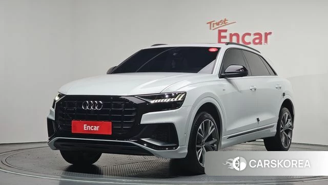 Audi Q8 (4M) 2022 Белый из Кореи