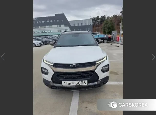 Chevrolet (GM Daewoo) Trailblazer 2021 Белый из Кореи