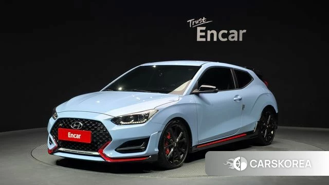 Hyundai Veloster (JS) 2020 Небесно-голубой из Кореи
