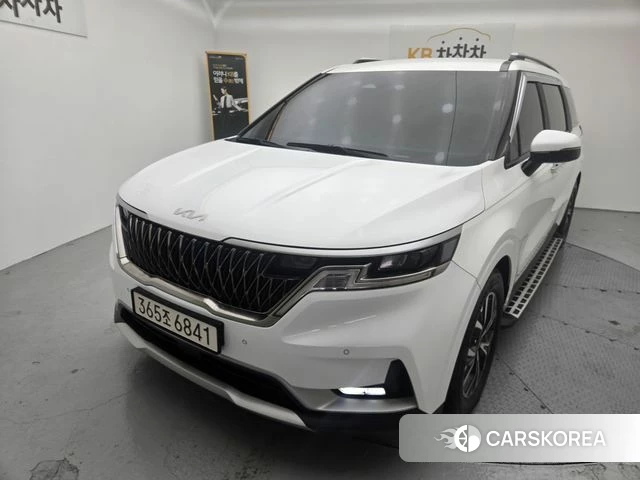 Kia Carnival 4th generation 2021 Белый из Кореи