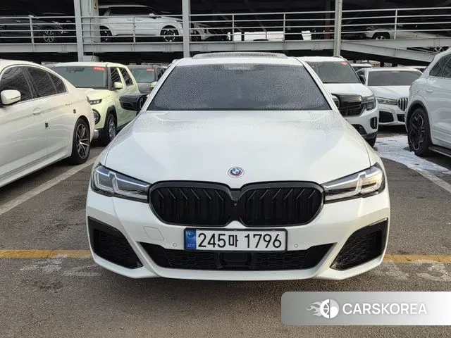 BMW 5 Series (G30) 2021 Белый из Кореи