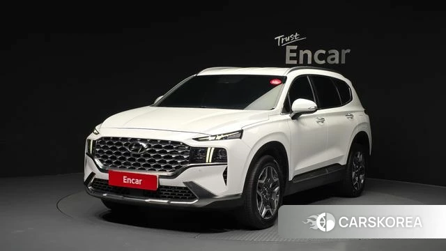 Hyundai The New Santa Fe 2021 Белый из Кореи