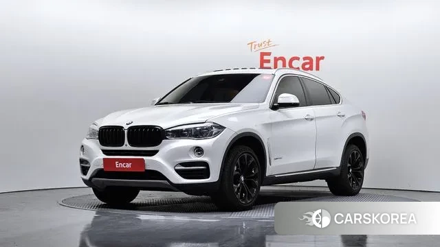 BMW X6 (F16) 2018 Белый из Кореи