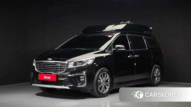 Kia The New Carnival 2019 Черный из Кореи
