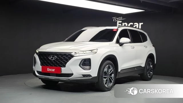 Hyundai Santa Fe TM 2018 Белый из Кореи