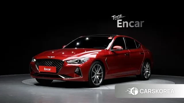 Genesis G70 2018 Красный из Кореи
