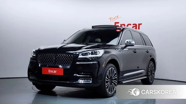 Lincoln Aviator 2nd generation 2020 Черный из Кореи