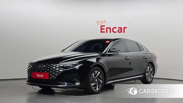 Hyundai The New Grandeur IG Hybrid 2020 Черный из Кореи
