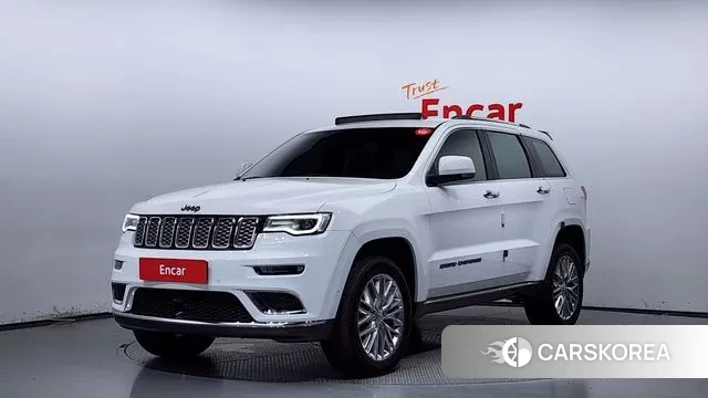 Jeep Grand Cherokee 2018 Белый из Кореи