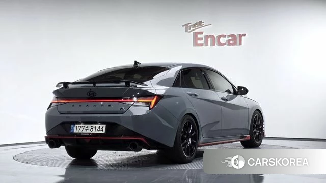 Hyundai Avante (CN7) 2022 Серый из Кореи