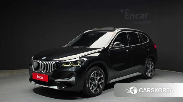 BMW X1 (F48) 2022 Черный из Кореи