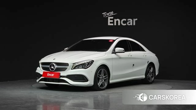 Mercedes-Benz CLA-Class C117 2018 Белый из Кореи