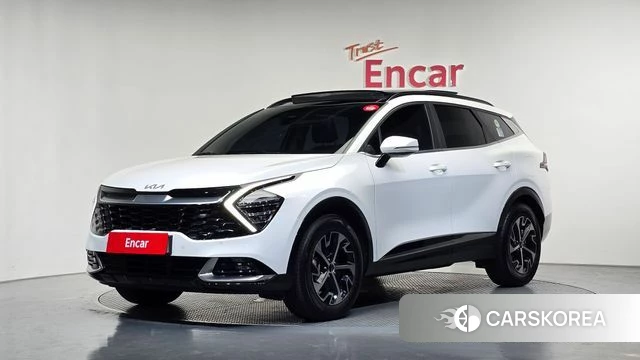 Kia Sportage 5th Generation Hybrid 2021 Белый из Кореи