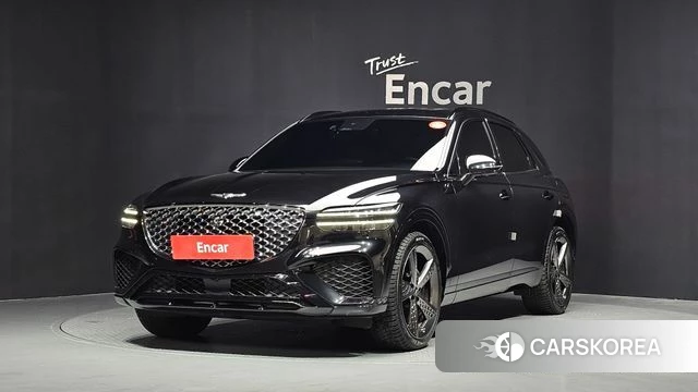 Genesis GV70 2022 Черный из Кореи