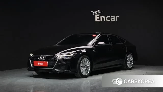 Audi A7 (4K) 2020 Черный из Кореи