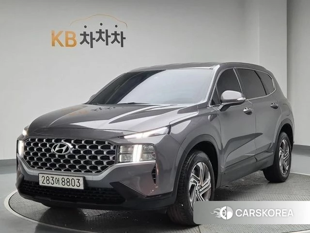 Hyundai The New Santa Fe 2021 Серый из Кореи