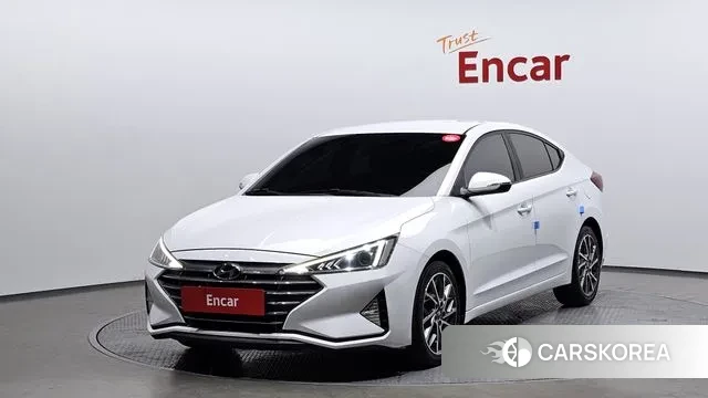Hyundai The New Avante AD 2019 Белый из Кореи