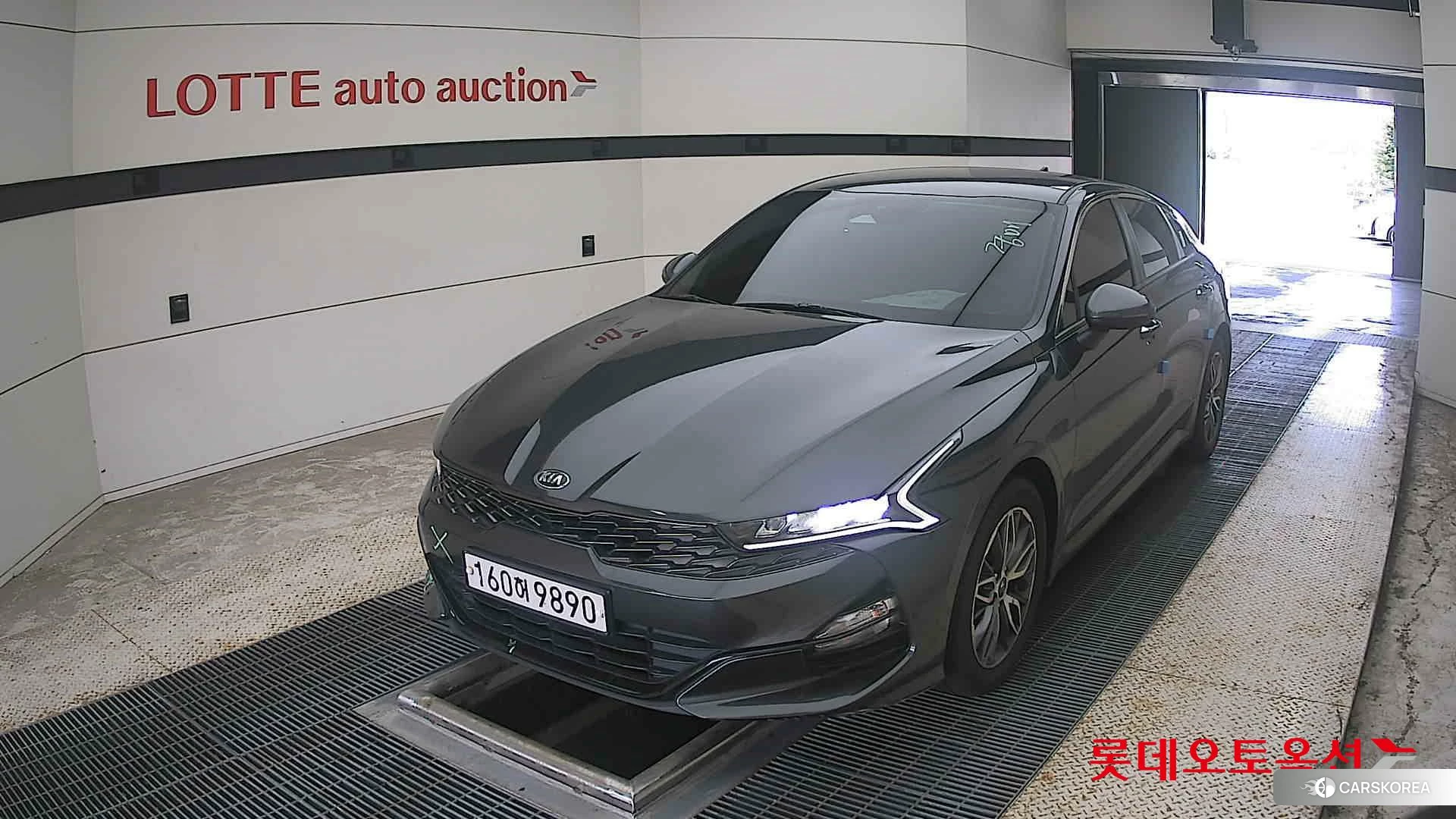 Kia K5 2021 Interstellagray из Кореи