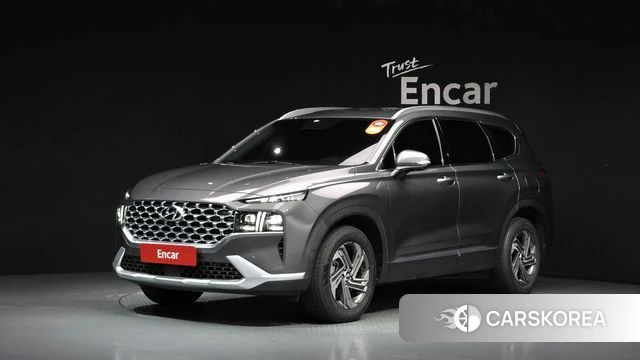 Hyundai The New Santa Fe 2021 Серый из Кореи