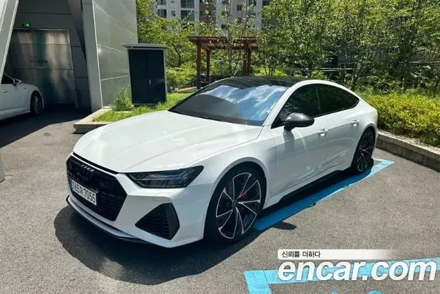 Audi RS7 (4K) 2023 Белый из Кореи