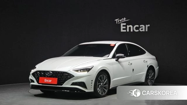 Hyundai Sonata (DN8) 2022 Белый из Кореи