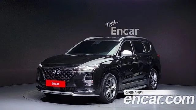 Hyundai Santa Fe TM 2018 Черный из Кореи