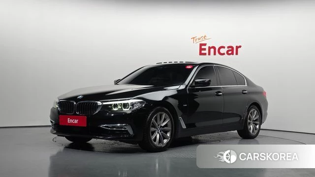 BMW 5 Series (G30) 2018 Черный из Кореи