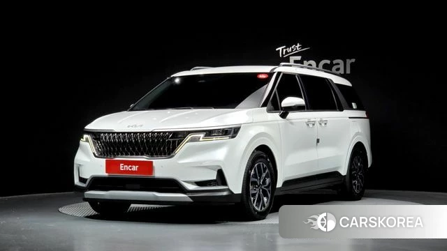 Kia Carnival 4th generation 2023 Белый из Кореи