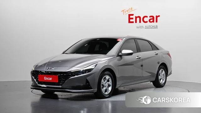 Hyundai Avante (CN7) 2022 Серебристо-серый из Кореи
