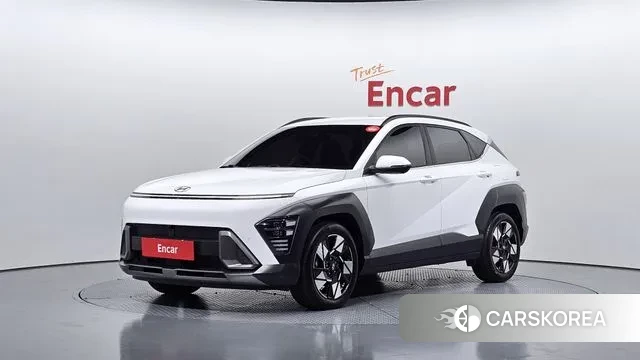 Hyundai Kona Hybrid (SX2) 2023 Белый из Кореи