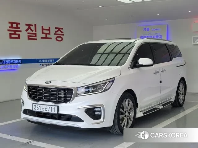Kia The New Carnival 2019 Белый из Кореи