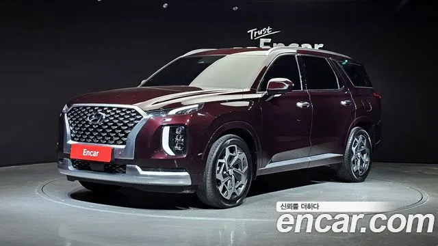 Hyundai Palisade 2021 Фиолетовый из Кореи