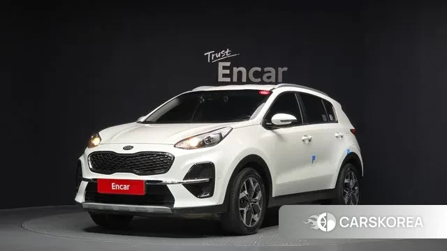 Kia Sportage The Bold 2021 Белый из Кореи