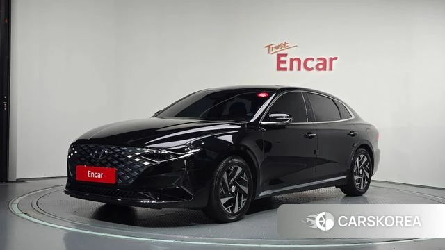 Hyundai The New Grandeur IG Hybrid 2021 Черный из Кореи