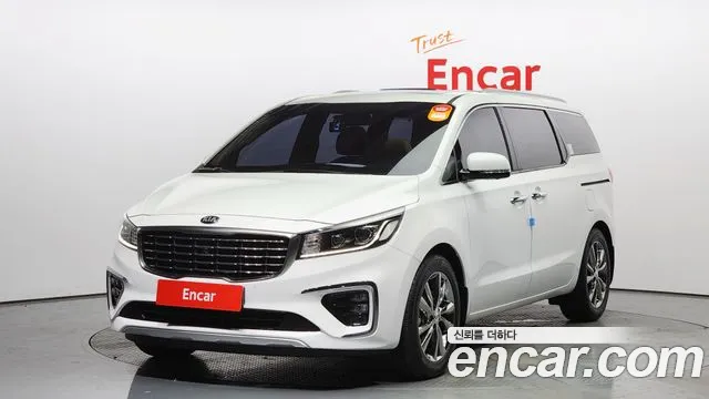 Kia The New Carnival 2018 Белый из Кореи