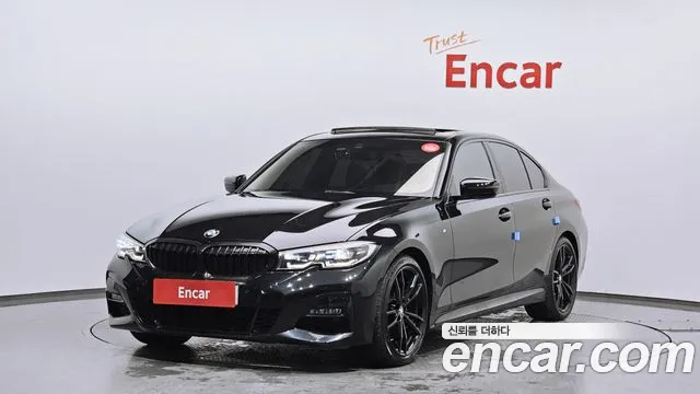 BMW 3 Series (G20) 2021 Черный из Кореи