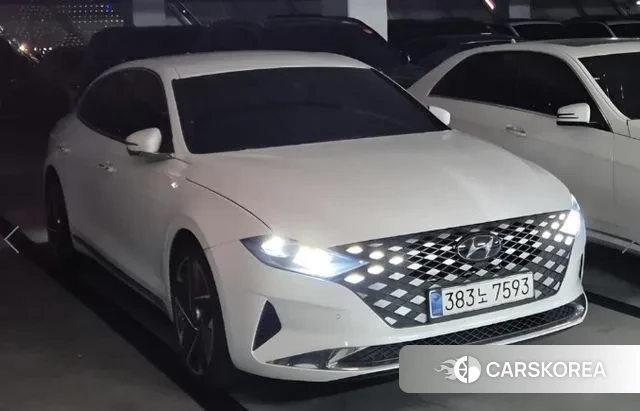 Hyundai The New Grandeur IG 2021 Белый из Кореи