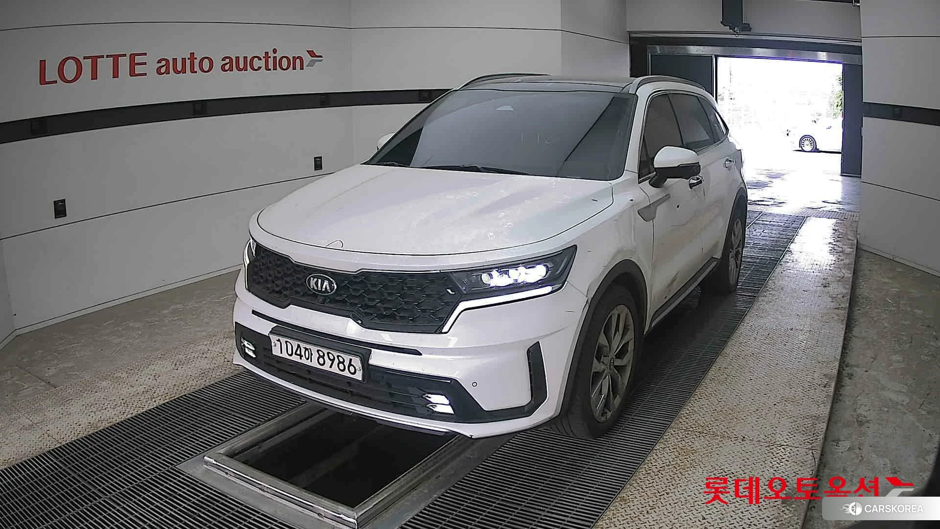 Kia Sorento 2021 Snow White Pearl (optional) из Кореи