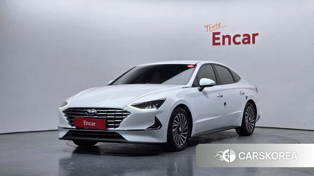 Hyundai Sonata Hybrid (DN8) 2022 Белый из Кореи
