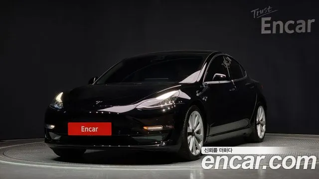 Tesla Model 3 2020 Черный из Кореи