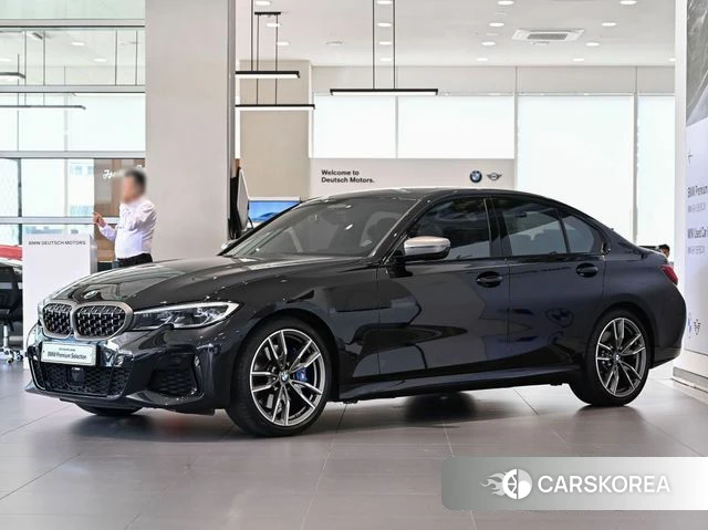 BMW 3 Series (G20) 2022 Черный из Кореи