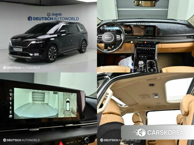 Kia Carnival 4th generation 2021 Черный из Кореи