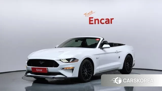 Ford Mustang 2021 Белый из Кореи