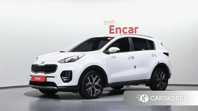Kia Sportage 4th Generation 2018 Белый из Кореи