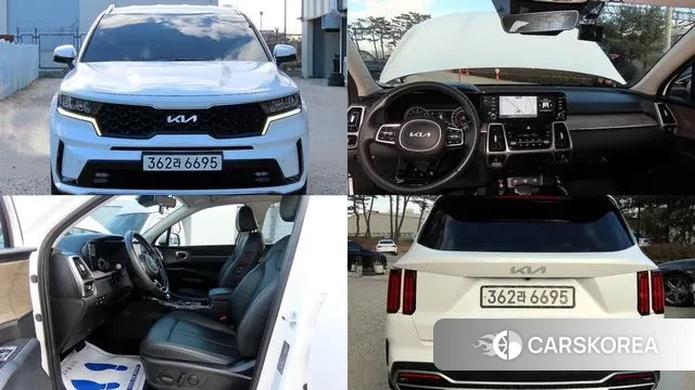 Kia Sorento 4th Generation 2022 Белый из Кореи