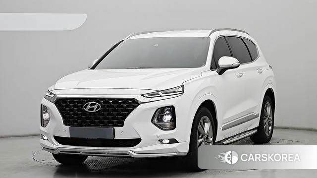 Hyundai Santa Fe TM 2018 Белый из Кореи
