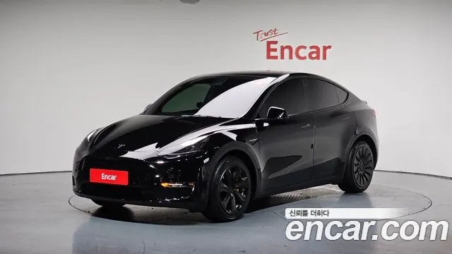 Tesla Model Y 2021 Черный из Кореи