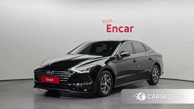 Hyundai Sonata Hybrid (DN8) 2022 Черный из Кореи