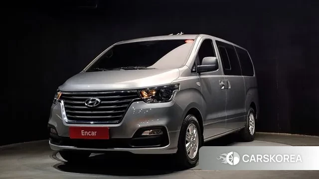 Hyundai The New Grand Starex 2019 Серебристо-серый из Кореи