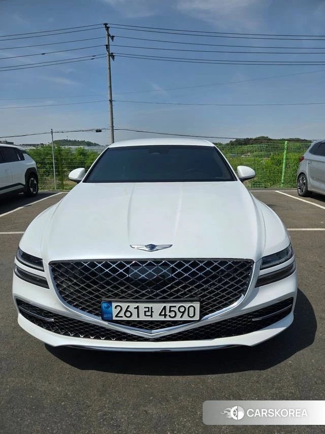 Genesis G80 (RG3) 2023 Белый из Кореи